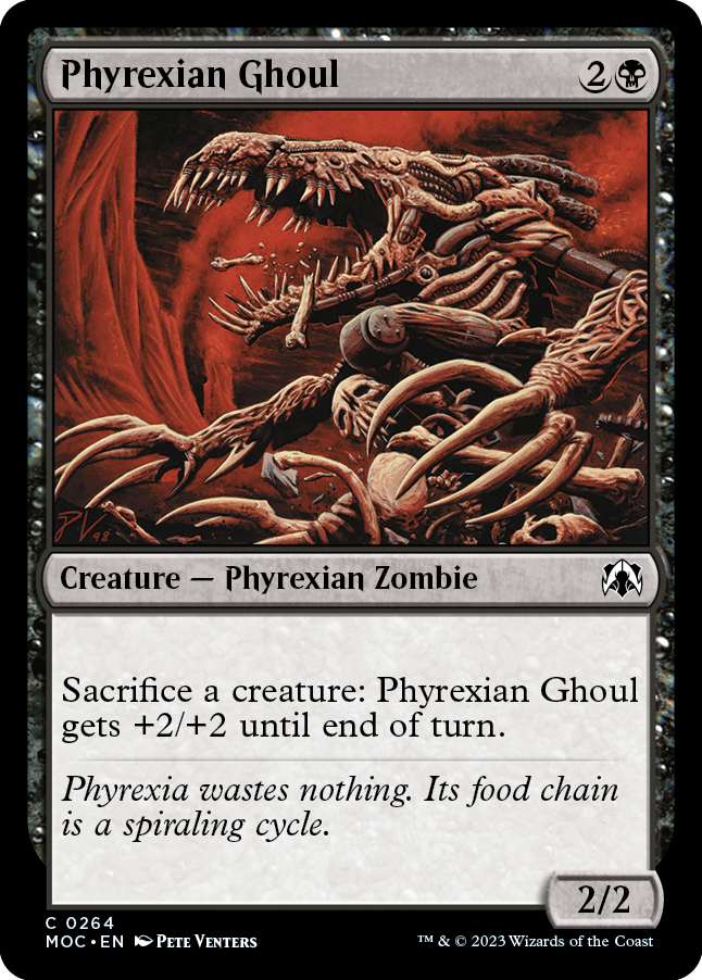 Phyrexian Ghoul [March of the Machine Commander] | Arkham Games and Comics