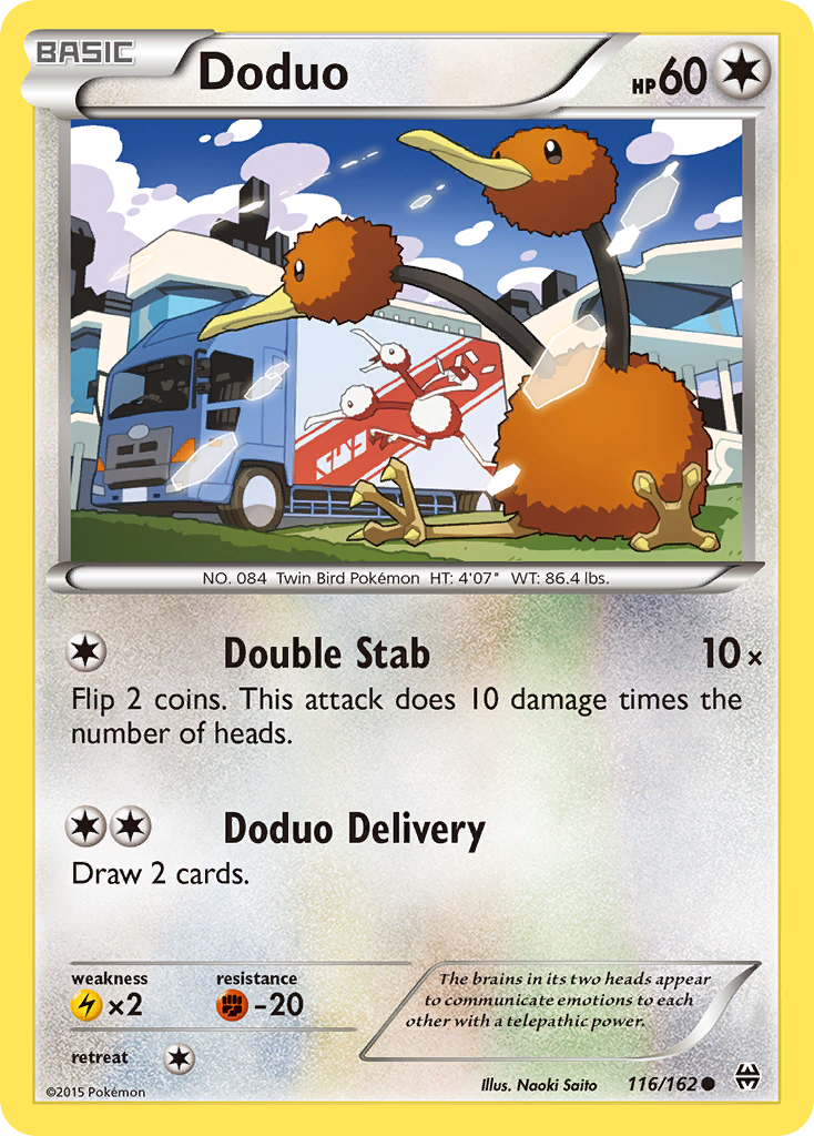 Doduo (116/162) [XY: BREAKthrough] | Arkham Games and Comics