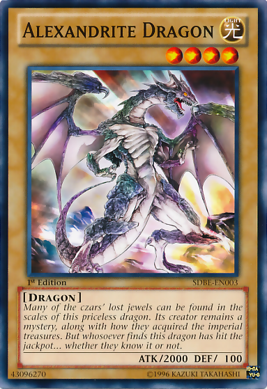 Alexandrite Dragon [SDBE-EN003] Common | Arkham Games and Comics