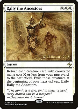 Rally the Ancestors [Fate Reforged Promos] | Arkham Games and Comics