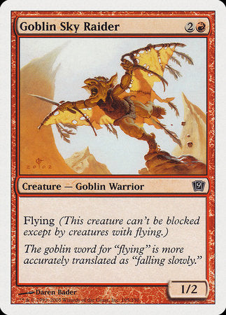 Goblin Sky Raider [Ninth Edition] | Arkham Games and Comics