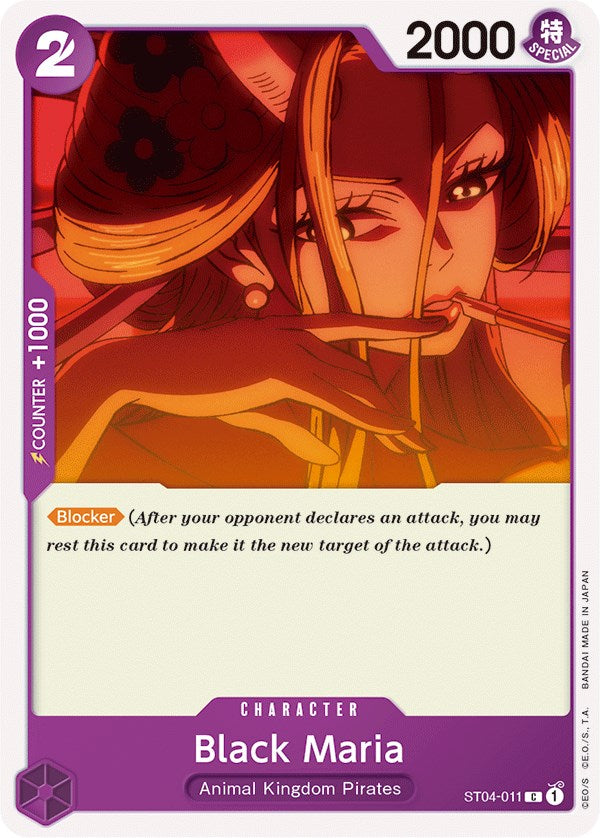 Black Maria [Starter Deck: Animal Kingdom Pirates] | Arkham Games and Comics