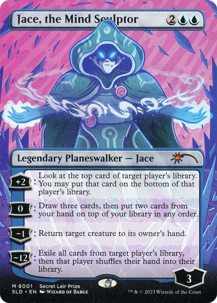 Jace, the Mind Sculptor (Borderless) [Secret Lair Drop Promos] | Arkham Games and Comics