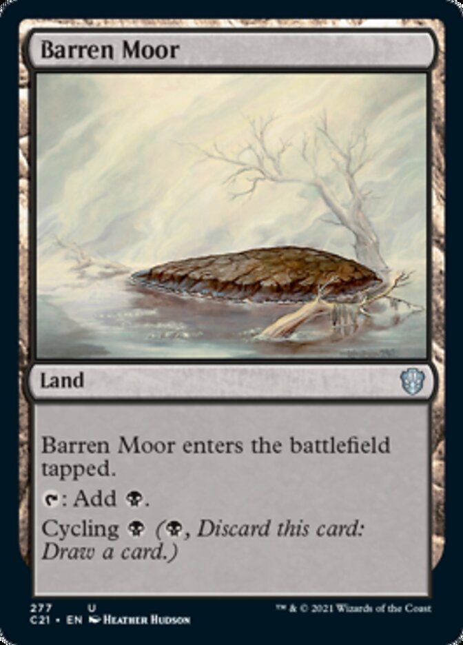 Barren Moor [Commander 2021] | Arkham Games and Comics