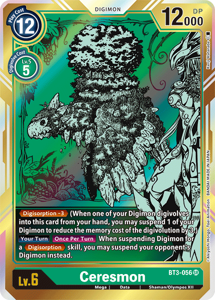 Ceresmon [BT3-056] (Alternate Art) [Release Special Booster Ver.1.5] | Arkham Games and Comics