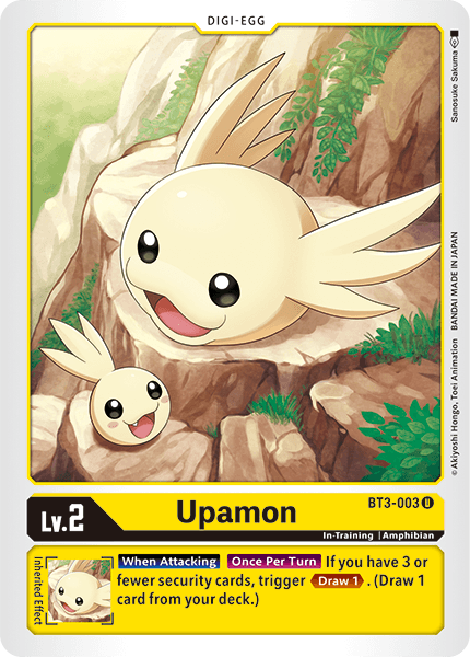 Upamon [BT3-003] [Release Special Booster Ver.1.5] | Arkham Games and Comics