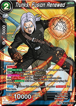 Trunks, Fusion Renewed (Common) [BT13-132] | Arkham Games and Comics