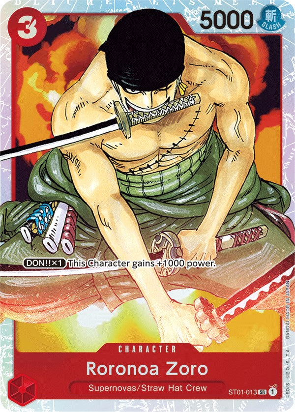 Roronoa Zoro [Starter Deck: Straw Hat Crew] | Arkham Games and Comics