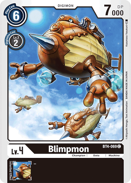 Blimpmon [BT4-069] [Great Legend] | Arkham Games and Comics