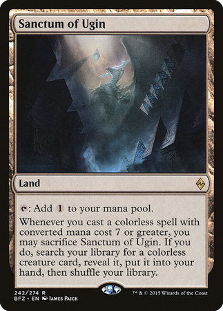 Sanctum of Ugin [Battle for Zendikar] | Arkham Games and Comics