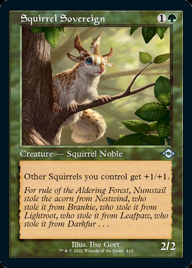 Squirrel Sovereign (Retro) [Modern Horizons 2] | Arkham Games and Comics