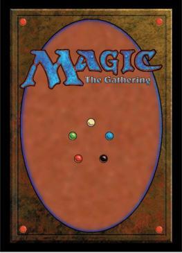 Classic Card Back Standard Deck Protector sleeves 100ct for Magic | Arkham Games and Comics