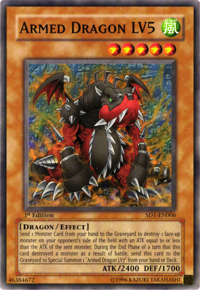 Armed Dragon LV5 [SD1-EN006] Common | Arkham Games and Comics