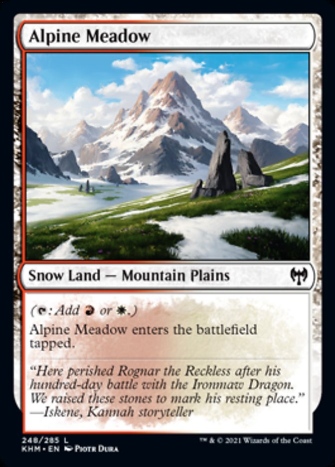 Alpine Meadow [Kaldheim] | Arkham Games and Comics