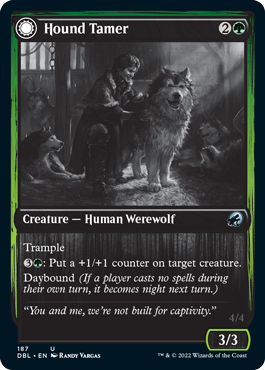 Hound Tamer // Untamed Pup [Innistrad: Double Feature] | Arkham Games and Comics