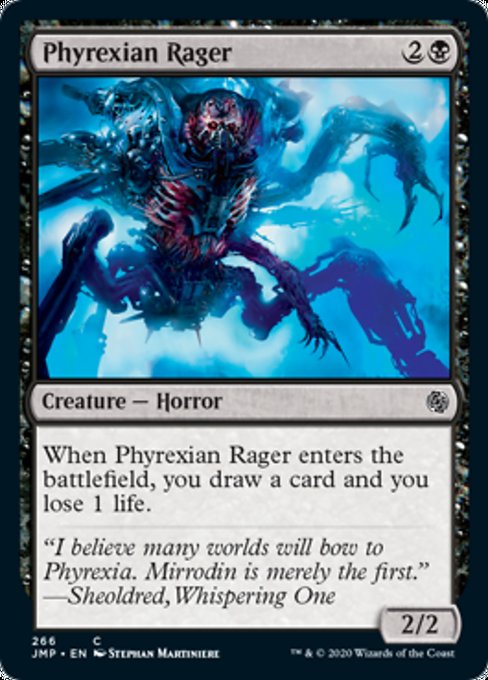 Phyrexian Rager [Jumpstart] | Arkham Games and Comics