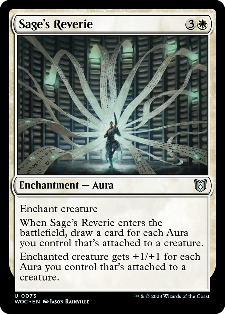 Sage's Reverie [Wilds of Eldraine Commander] | Arkham Games and Comics