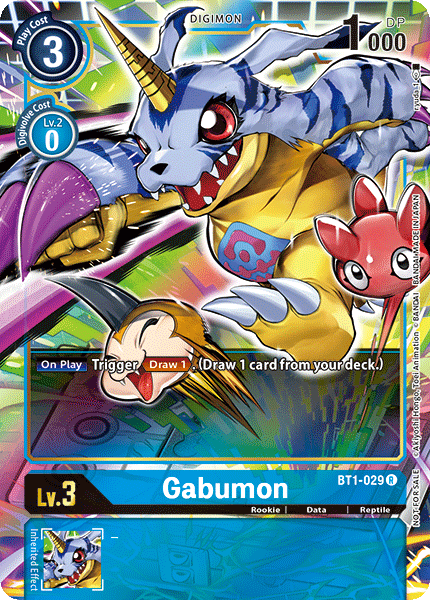 Gabumon [BT1-029] (Alternate Art) [Release Special Booster Ver.1.0] | Arkham Games and Comics