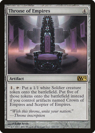 Throne of Empires [Magic 2012] | Arkham Games and Comics