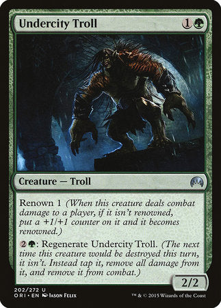 Undercity Troll [Magic Origins] | Arkham Games and Comics