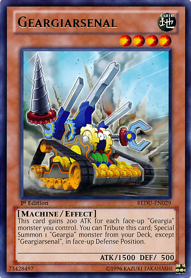 Geargiarsenal [REDU-EN029] Rare | Arkham Games and Comics