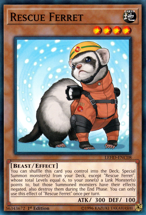 Rescue Ferret [LEHD-ENC08] Common | Arkham Games and Comics