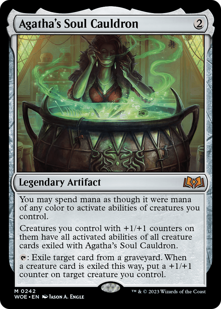Agatha's Soul Cauldron [Wilds of Eldraine] | Arkham Games and Comics