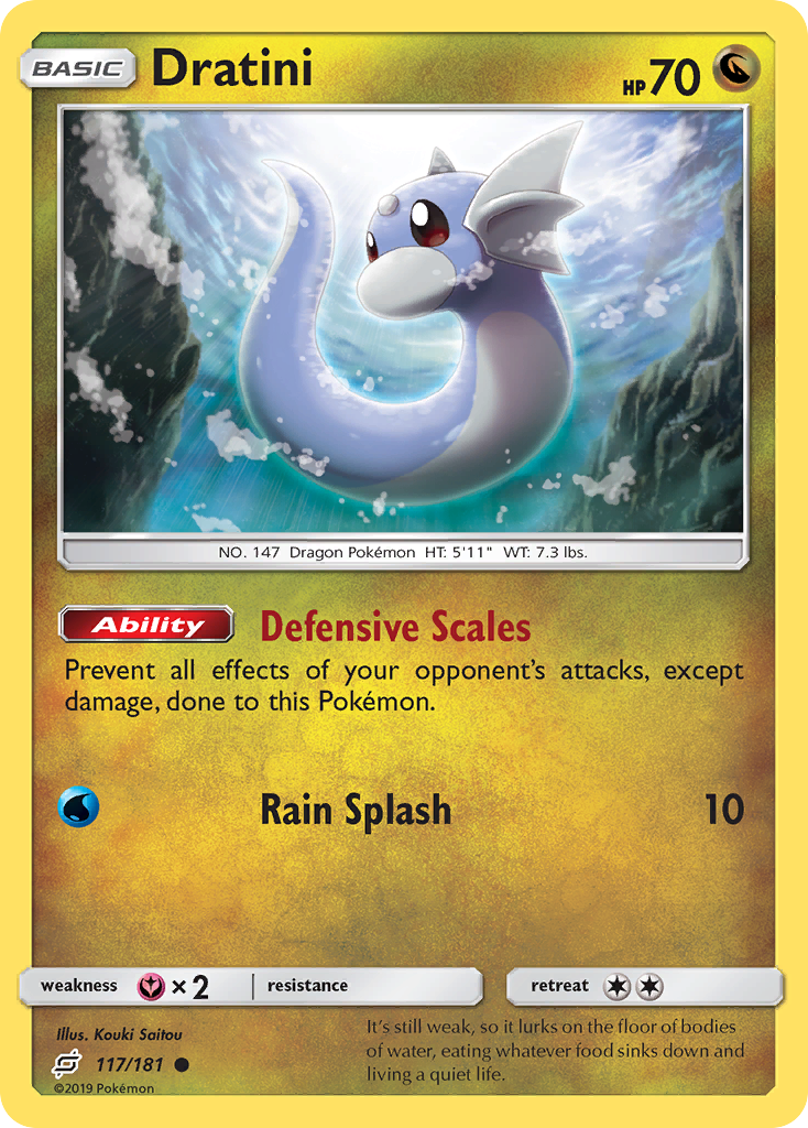 Dratini (117/181) [Sun & Moon: Team Up] | Arkham Games and Comics