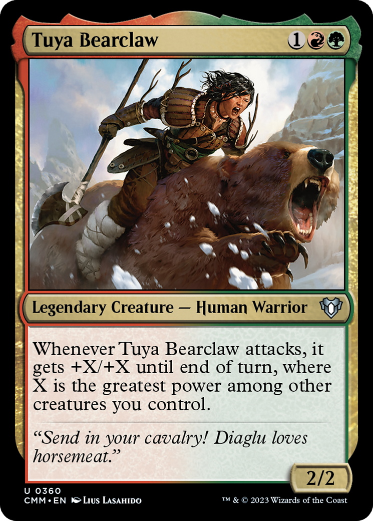 Tuya Bearclaw [Commander Masters] | Arkham Games and Comics