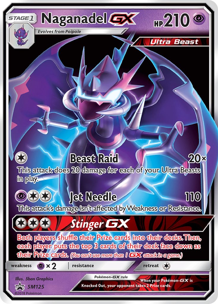 Naganadel GX (SM125) [Sun & Moon: Black Star Promos] | Arkham Games and Comics