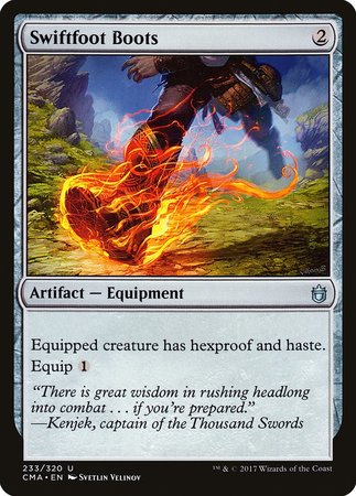 Swiftfoot Boots [Commander Anthology] | Arkham Games and Comics