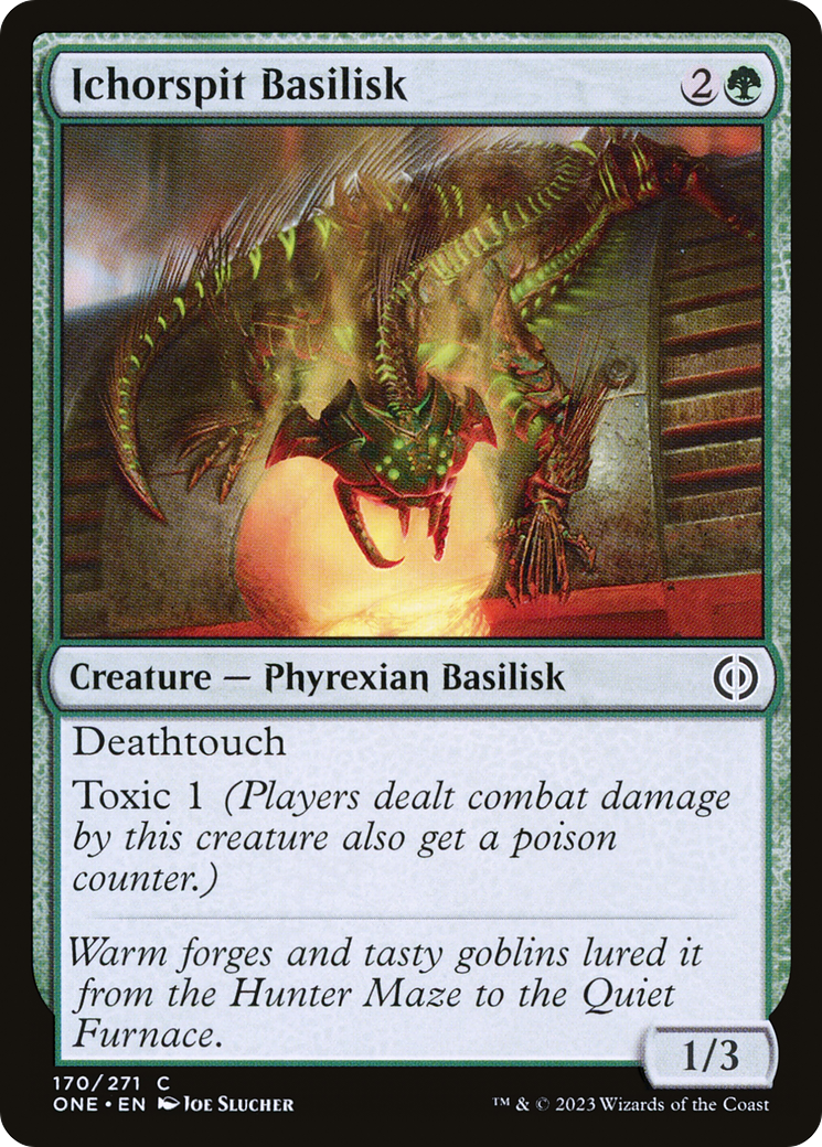 Ichorspit Basilisk [Phyrexia: All Will Be One] | Arkham Games and Comics