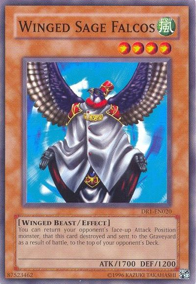 Winged Sage Falcos [DR1-EN020] Common | Arkham Games and Comics