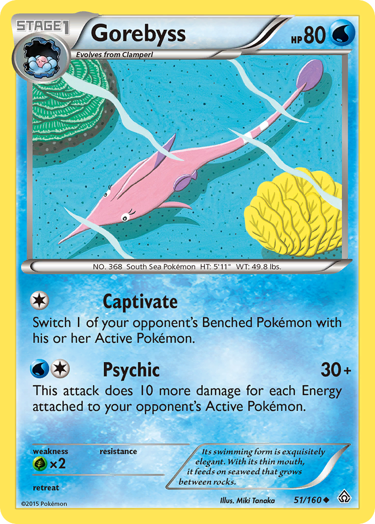 Gorebyss (51/160) [XY: Primal Clash] | Arkham Games and Comics