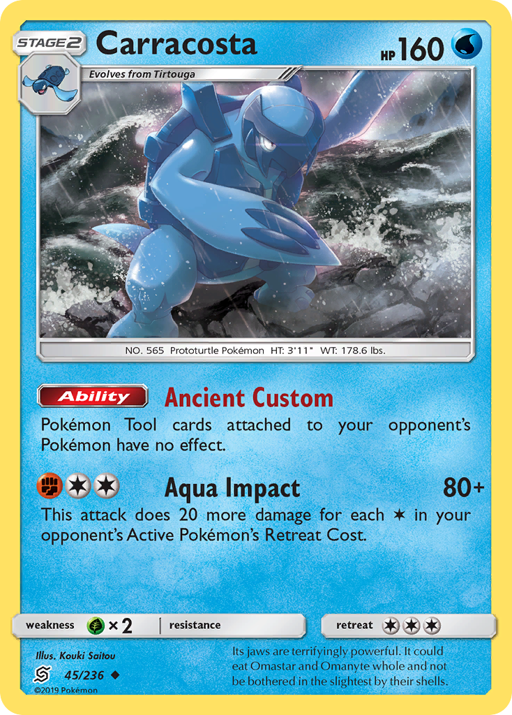 Carracosta (45/236) [Sun & Moon: Unified Minds] | Arkham Games and Comics