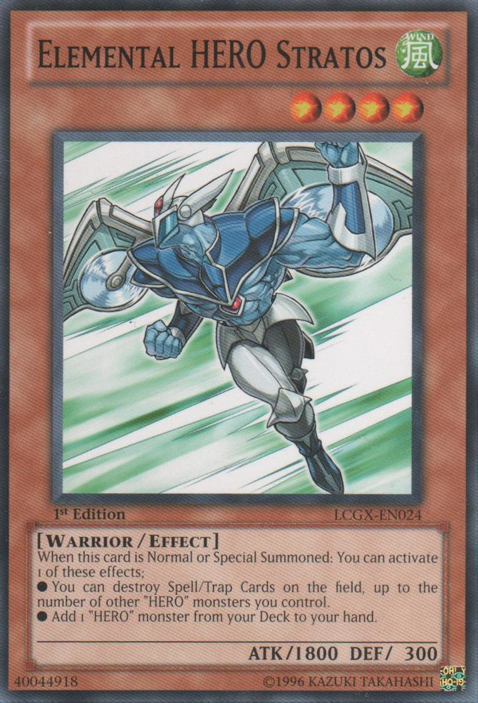 Elemental HERO Stratos [LCGX-EN024] Common | Arkham Games and Comics