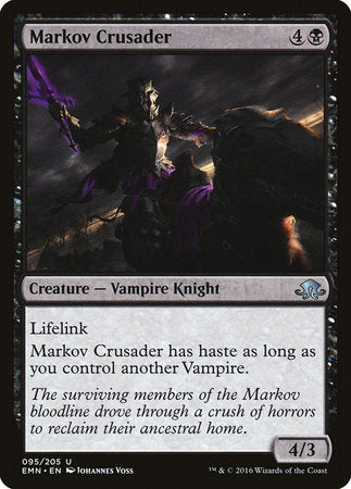 Markov Crusader [Eldritch Moon] | Arkham Games and Comics