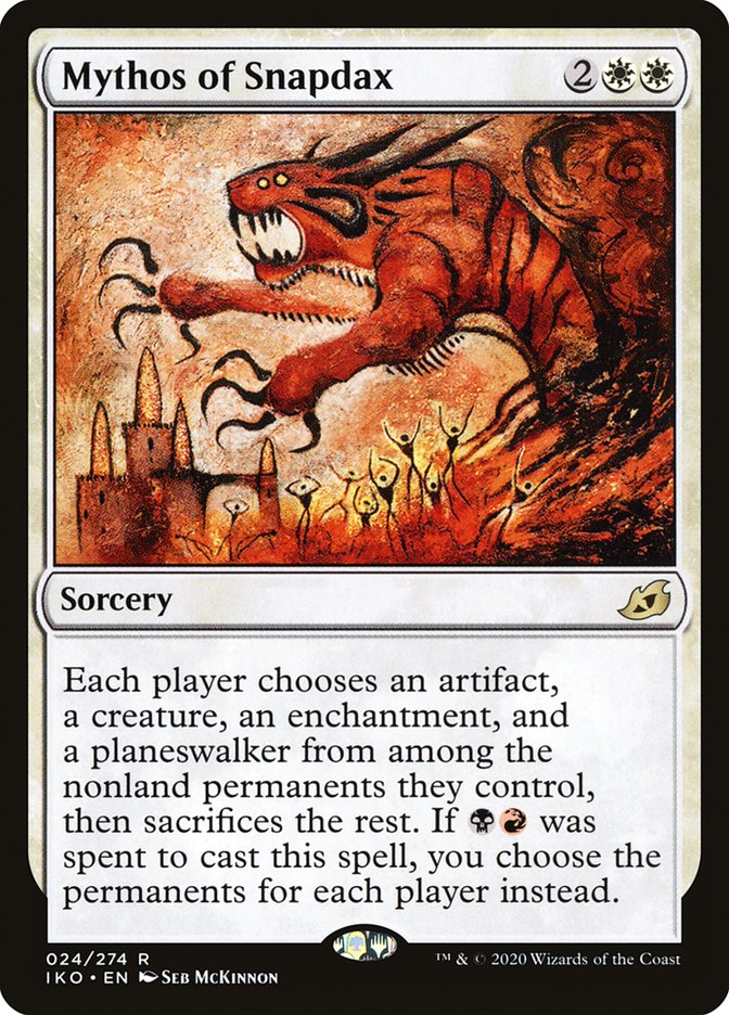 Mythos of Snapdax [Ikoria: Lair of Behemoths] | Arkham Games and Comics