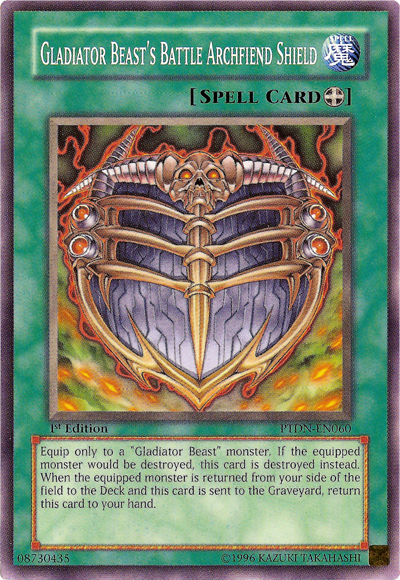 Gladiator Beast's Battle Archfiend Shield [PTDN-EN060] Common | Arkham Games and Comics