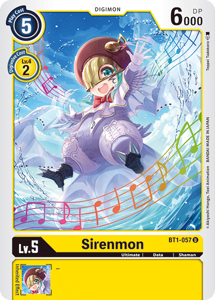 Sirenmon [BT1-057] [Release Special Booster Ver.1.0] | Arkham Games and Comics