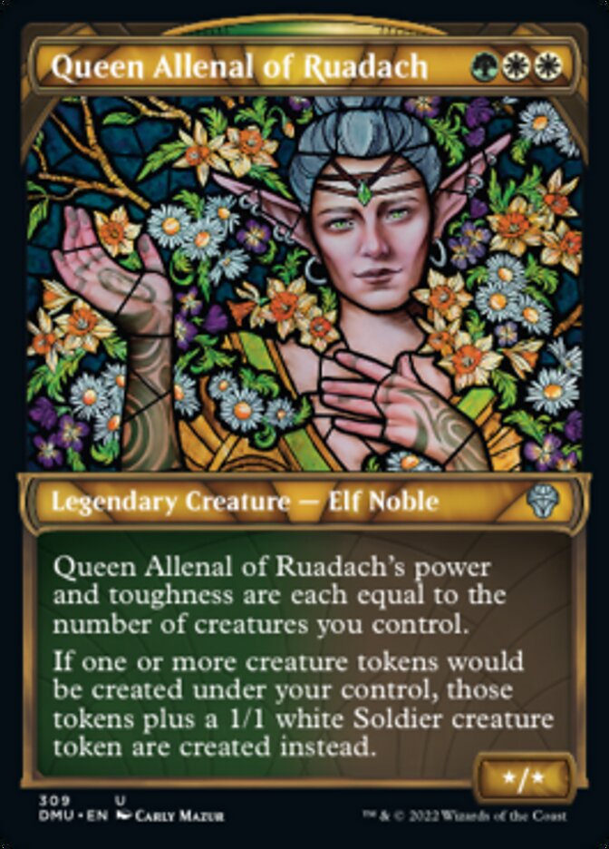 Queen Allenal of Ruadach (Showcase) [Dominaria United] | Arkham Games and Comics