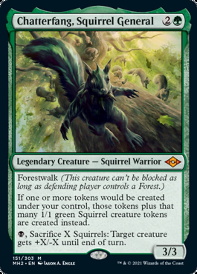 Chatterfang, Squirrel General [Modern Horizons 2] | Arkham Games and Comics