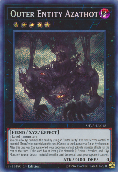 Outer Entity Azathot [SHVA-EN018] Secret Rare | Arkham Games and Comics