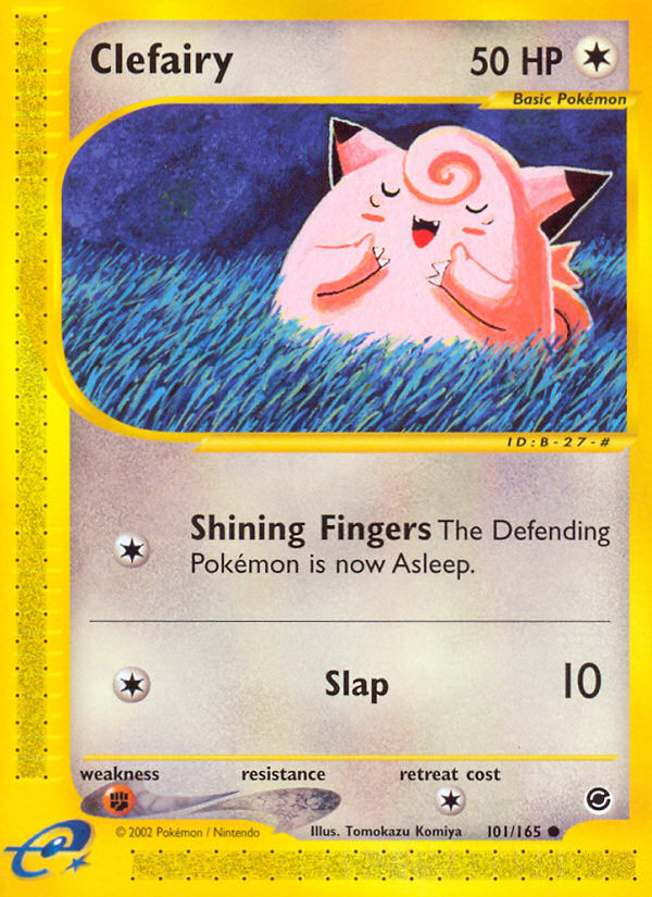 Clefairy (101/165) [Expedition: Base Set] | Arkham Games and Comics