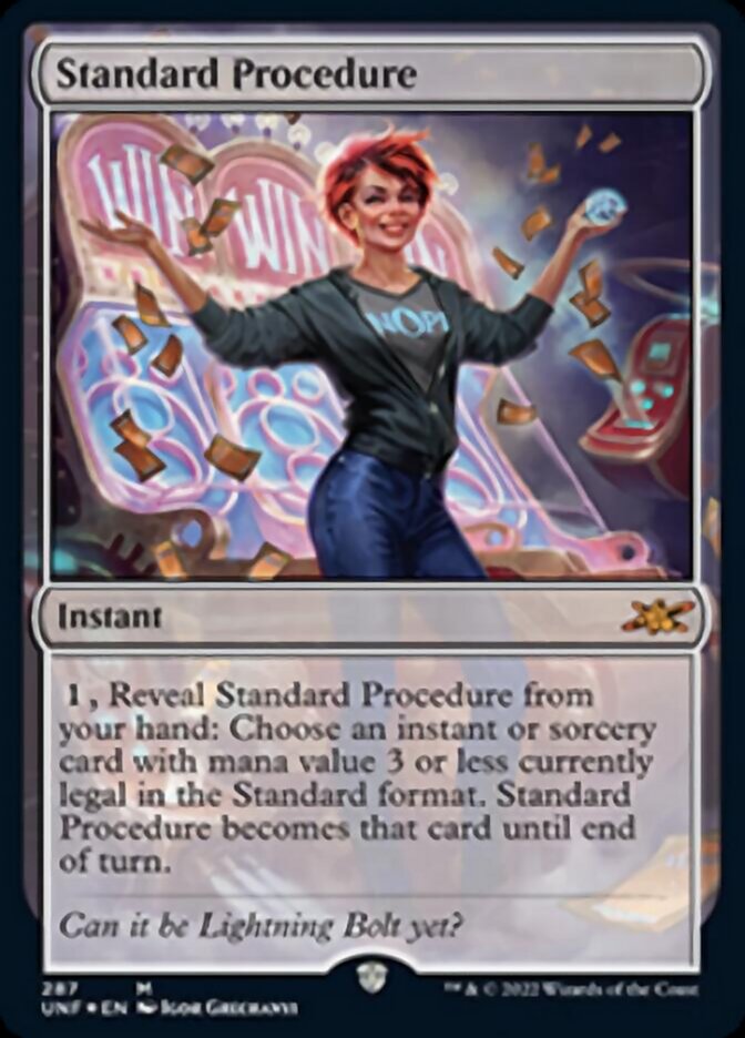 Standard Procedure (Galaxy Foil) [Unfinity] | Arkham Games and Comics