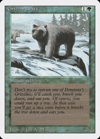 Grizzly Bears [Revised Edition] | Arkham Games and Comics