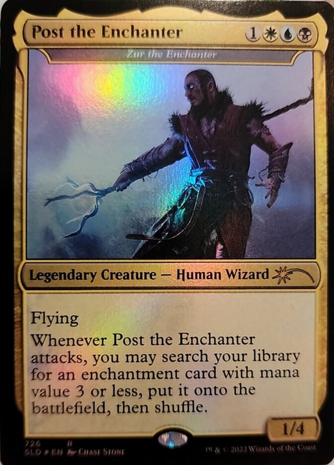 Zur the Enchanter - Post the Enchanter [Secret Lair Drop Promos] | Arkham Games and Comics