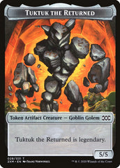 Tuktuk the Returned Token [Double Masters] | Arkham Games and Comics