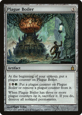 Plague Boiler [Ravnica: City of Guilds] | Arkham Games and Comics