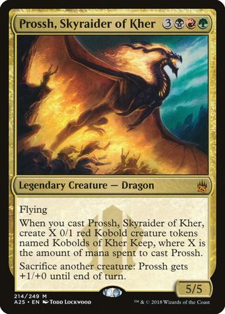 Prossh, Skyraider of Kher [Masters 25] | Arkham Games and Comics